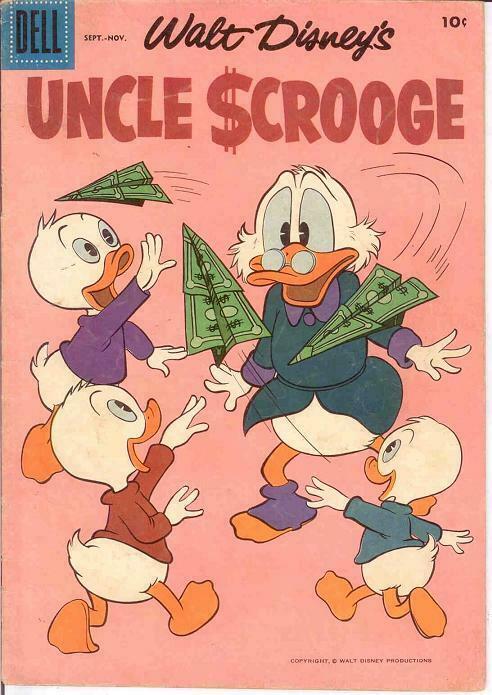 UNCLE SCROOGE 23 VG    Sept.-Nov. 1958 COMICS BOOK