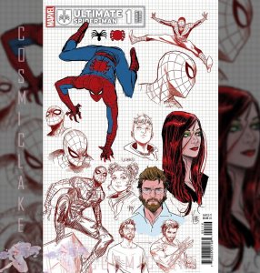 ULTIMATE SPIDER-MAN #1 1:10 CHECCHETTO DESIGN VARIANT KEY 1ST APP PREORDER 1/10☪