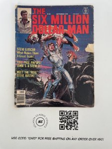 The Six Million Dollar Man Vol. # 1 # 2 1976 Charlton Comic Book Magazine 8 J889