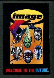 Phantom Force #1 ( 8.5 VFN+ ) Jack Kirby / Promo Card / December 1993