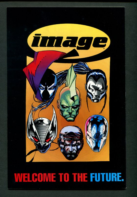 Phantom Force #1 ( 8.5 VFN+ ) Jack Kirby / Promo Card / December 1993