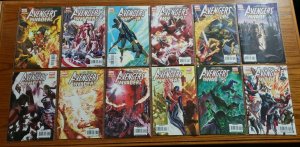 Avengers Invaders 1-12 Complete Set Run! ~ NEAR MINT NM ~ 2008 Marvel Comics