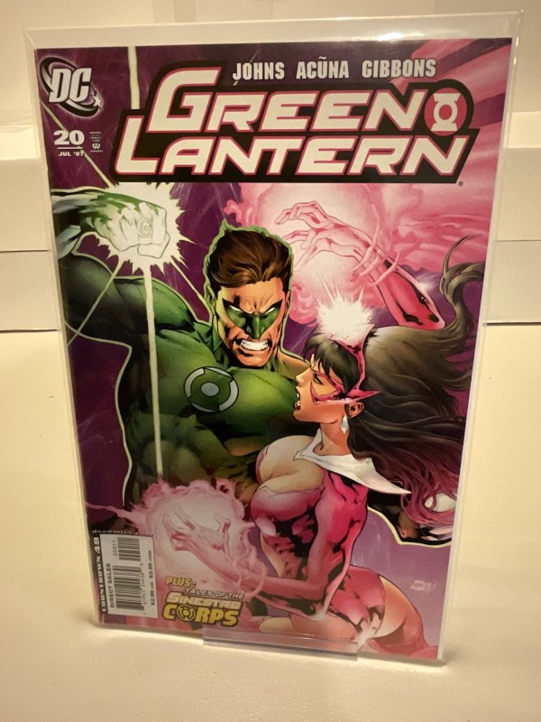 Green Lantern #20 2007  Geoff Johns!