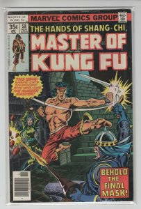 MASTER OF KUNG-FU (1974 MARVEL) #58 FN+ A96352