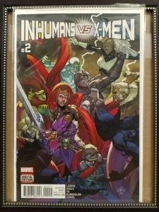 IvX Inhumans vs. X-Men #2A Yu Nm 2017   Nw157