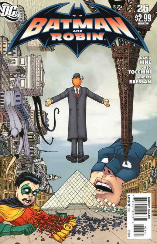 BATMAN and ROBIN #26, NM-, David Hine, Tocchini, 2009 2011, more DC in store