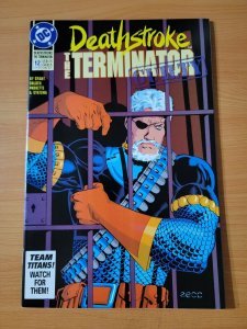 Deathstroke The Terminator #12 ~ NEAR MINT NM ~ 1992 DC Comics