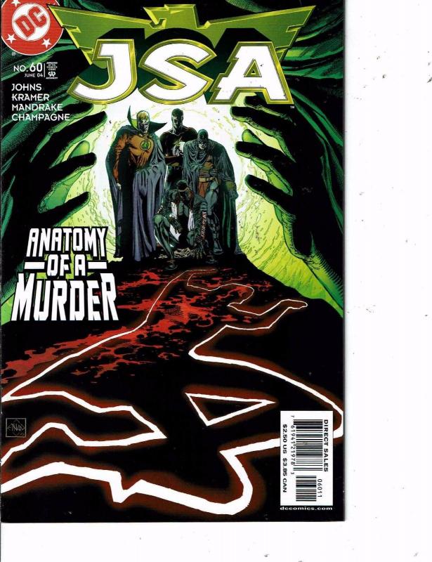 Lot Of 5 JSA DC Comic Books #60 61 62 64 65  Superman Batman LH24