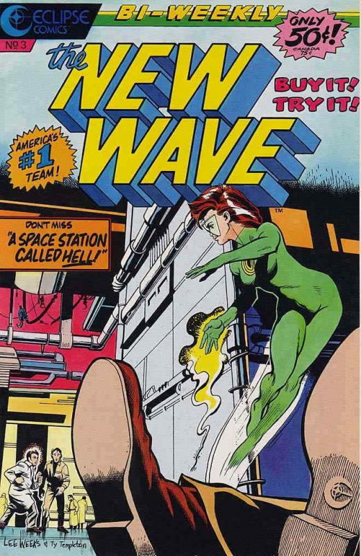 New Wave, The #3 VF/NM; Eclipse | save on shipping - details inside