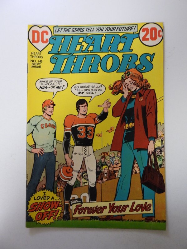 Heart Throbs #145 (1973) FN condition