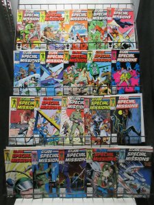 GI Joe Special Missions (Marvel 1986) #1-21, 23-5, 27, 28 Lot Hama Trimpe