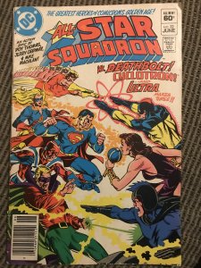 All-Star Squadron #22 : DC 6/83 VG; Roy Thomas, 2nd Deathbolt appearance