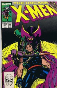 X Men #257 ORIGINAL Vintage 1990 Marvel Comics 1st Psylocke as Lady Mandarin