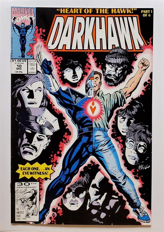 Darkhawk #10 (Dec 1991, Marvel) FN/VF  