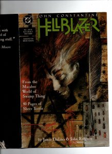Hellblazer #1 - 1st Solo John Constantine - Swamp Thing - 1988 - VF/NM