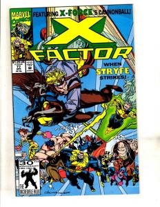 Lot Of 12 X-Factor Marvel Comic Books # 72 73 75 76 77 78 79 80 81 82 83 84 MF11 