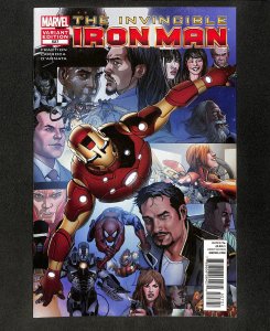 Invincible Iron Man #527 Salvador Larroca Variant