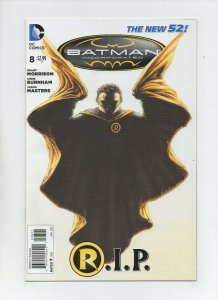 Batman Incorporated #8 - New 52! - The Boy Wonder Returns - (Grade 9.2) 2013