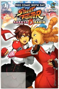 STREET FIGHTER #1, NM, FCBD, Sakura vs Karin 2019, more Promo / items in store