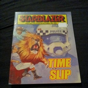 STARBLAZER Space fiction Adventure in Pictures #235 time slip 1989