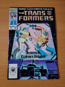 Transformers #24 Direct Market Edition ~ NEAR MINT NM ~ 1987 Marvel Comics 