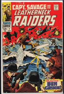 Captain Savage #7 (1968) Captain Savage and His Leatherneck Raiders
