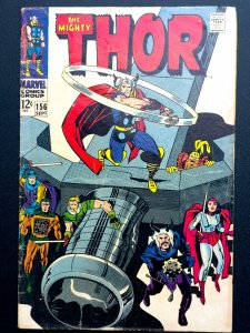 Thor #156 (1968) - The Mighty Thor vs. The Super-Skrull - GD/VG