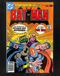Batman #293 Superman Lex Luthor!