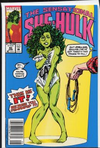 The Sensational She-Hulk #40 (1992) She-Hulk