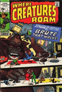 Where Creatures Roam #1 (1970) The Brute That Walks