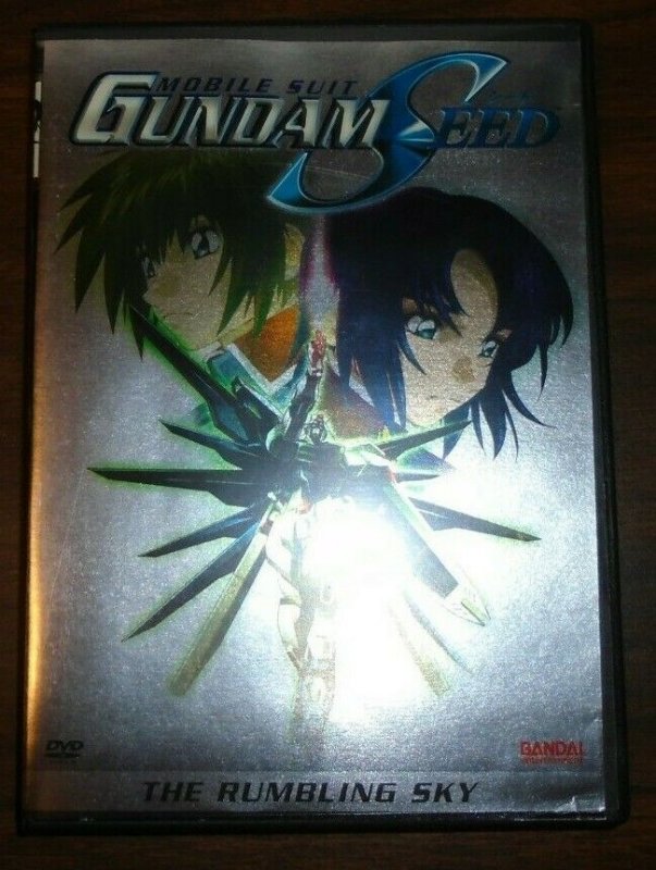 Mobile Suit Gundam Seed DVDs Movies 1 , 2 , & 3 W/ Limited Edition Art Box