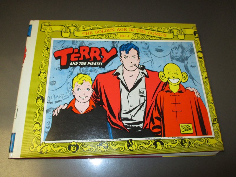 1970 Milton Caniff TERRY & THE PIRATES Nostalgia Press HC/DJ VF+ Golden Age