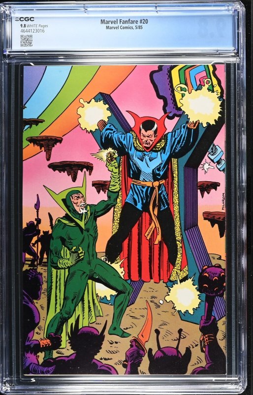Marvel Fanfare #20 (5/85) Graded CGC 9.8