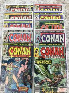 Conan the Barbarian, 10 book lot, 61-83