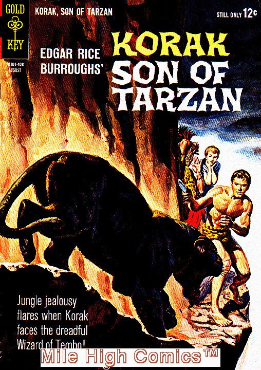 KORAK, SON OF TARZAN (1964 Series)  (GOLD KEY) #4 Very Good Comics Book