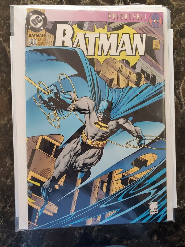 Batman #500 Special Edition Die-Cut Cover. Knightfall 19 DC (93) NM or Better