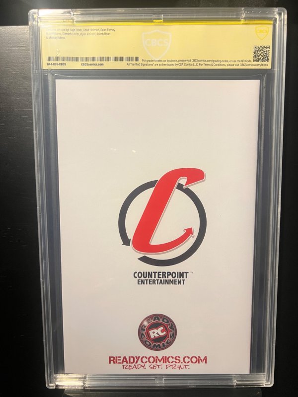 Notti & Nyce Lingerie Special #nn Chase Variant Ltd 22/25 signed (2017) CBCS 9.8