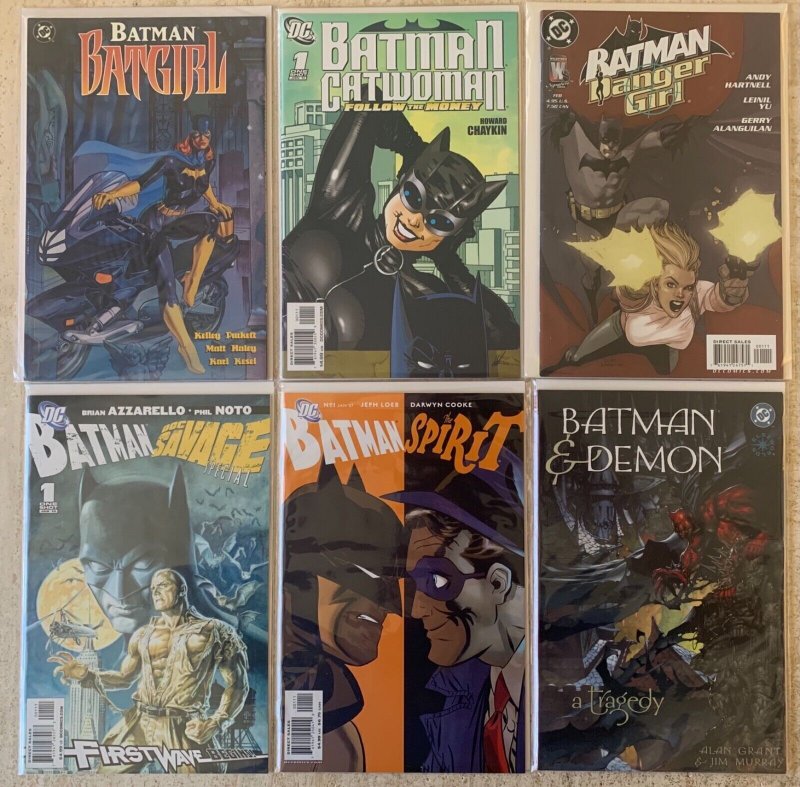 BATMAN TEAM-UP ONE-SHOTS/OGNS: LOT OF 14 | CATWOMAN, SPAWN, DRACULA, MORE!