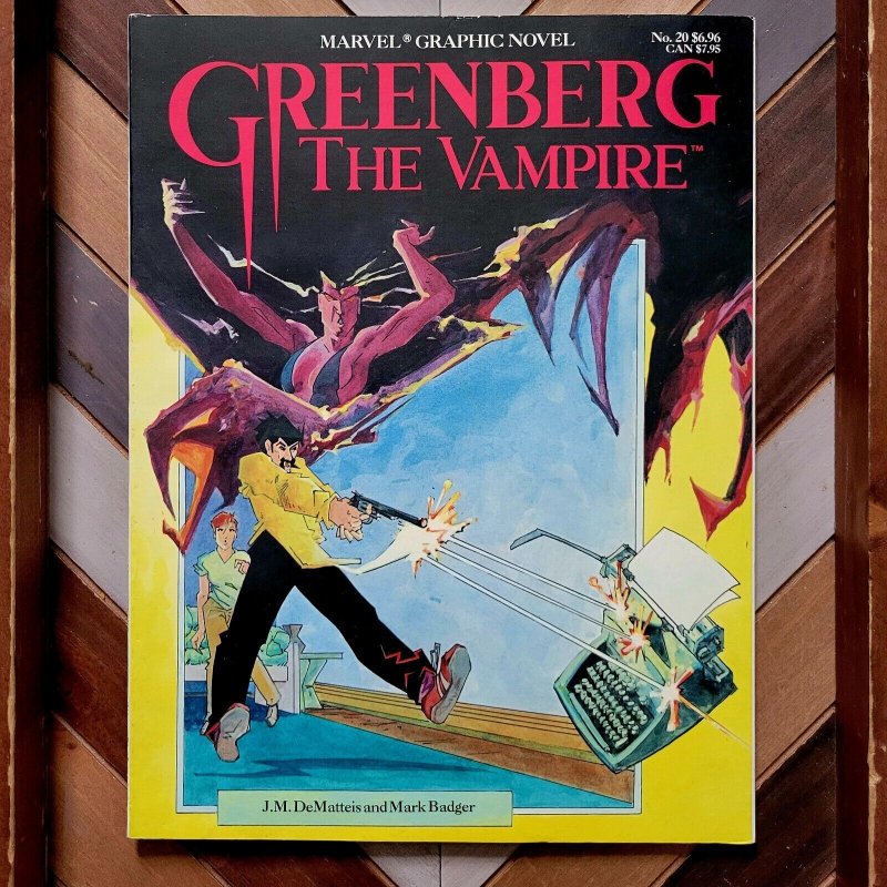 GREENBERG, THE VAMPIRE Marvel Graphic Novel #20 VF/NM (1986) 1st Printing