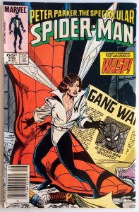 The Spectacular Spider-Man #105 (FN/VF, 1985) NEWSSTAND