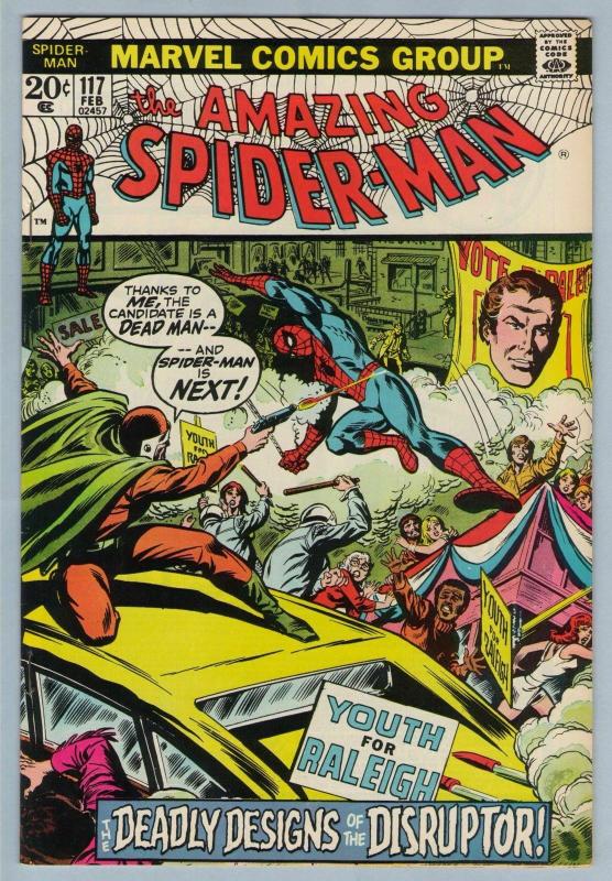 Amazing Spider-man 117 Feb 1973 VF-NM (9.0)