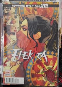 ELEKTRA  #  2  2017 marvel  disney daredevil  RUNNING WITH THE DEVIL