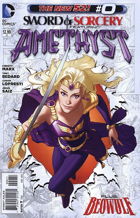 SWORD OF SORCERY (FEATURING AMETHYST) (NEW 52) (2012 Series) #0 Fine Comics