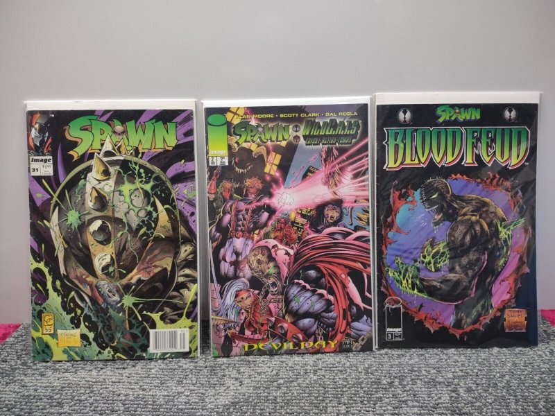 7 book spawn comic book lot - Image Comics McFarlane