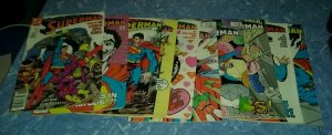 Superman 8-17 modern current age comic lot dc run set movie collection super boy