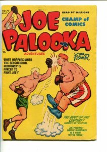 JOE PALOOKA  #77-1953-HUMPHREY-BOXING COVER-vg+