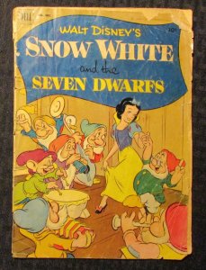 Walt Disney's SNOW WHITE AND THE SEVEN DWARFS #382 GD- 1.8 Dell