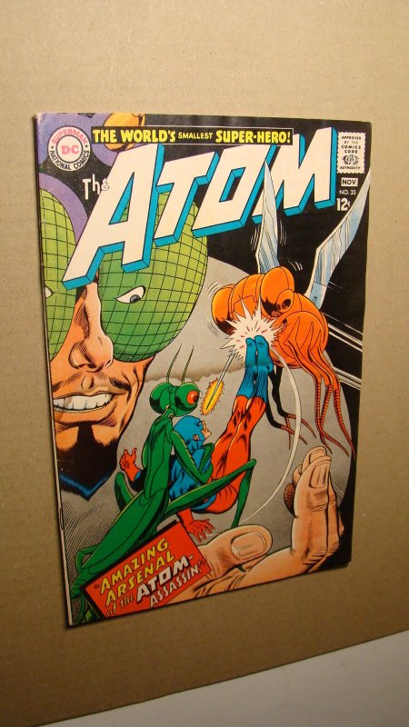 ATOM 33 *SOLID* GIL KANE ART SILVER AGE DC