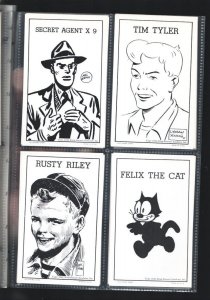 Newspaper Comic Strip Character Exhibit Card Set 1949-40 card set-King of the... 