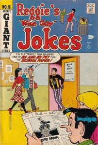 Reggie's Wise Guy Jokes #16 VG ; Archie | low grade comic January 1971 School Pa